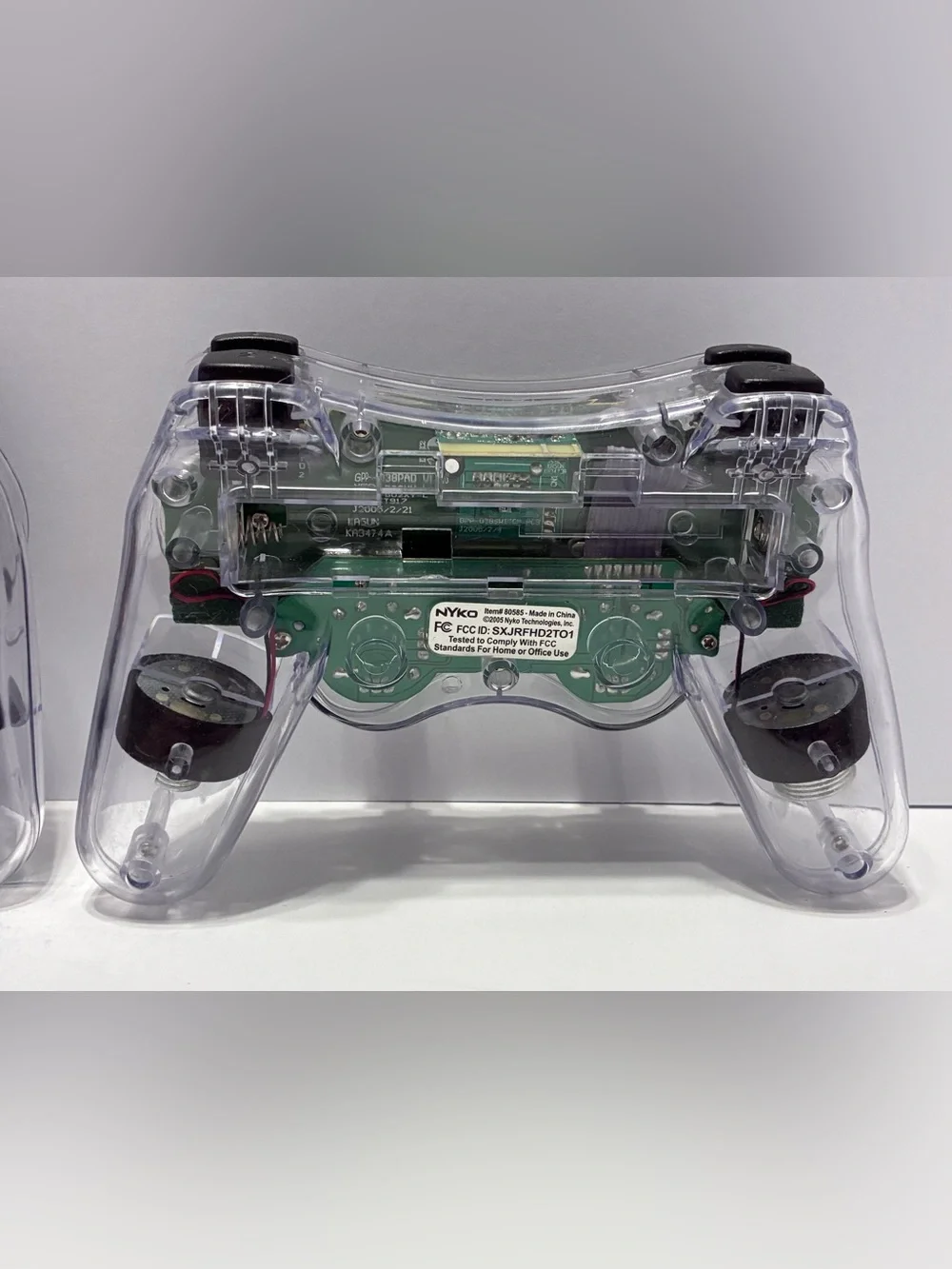 2 Clear Nyko Wireless PS2 PlayStation 2 Game System Controllers Bundle Lot
